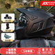 ILM摩托車頭盔組合盔可拆卸復(fù)古機(jī)車全盔帶藍(lán)牙槽眼鏡槽 鋼琴黑 XXL