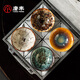 唐豐李桂蓮敦煌文創(chuàng)建盞主人杯個(gè)人專用茶杯套裝禮盒茶具伴手禮