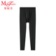 曼妮芬MW1男保暖暖褲秋冬羊毛無(wú)痕抗菌中腰秋褲
