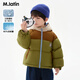 M.Latin/馬拉丁童裝兒童羽絨服24冬新款男女小童羽絨服 蕨綠色 90cm