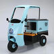 LETSFIND小孩騎的三輪車(chē)兒童電動(dòng)三輪摩托車(chē)男快遞玩具小車(chē)帶高端汽車(chē)電動(dòng) 藍色+雙驅+大車(chē)廂+頂棚+12v7+皮 雙驅動(dòng)