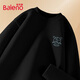 班尼路（Baleno）t恤男冬季半高領(lǐng)寬松潮牌男士打底衫簡(jiǎn)約百搭男裝冬裝長(zhǎng)袖上衣