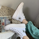 匡威（Converse）女鞋經(jīng)典All Star move高幫云朵增高厚底舒適帆布鞋 568498C 白色 36 /5.5