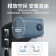 創(chuàng  )爾特儲水式電熱水器5500W扁桶40L升雙膽速熱家用電熱水器衛生間廚房小巧不占空間40L 5500W 【雙膽速熱】