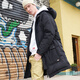dickiesDickies羽絨服 中長款多口袋充絨夾克 男士休閑百搭厚外套 9481 黑色 2XL