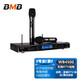 BMB WB4500 無線一托二話筒 專業(yè)KTV麥克風(fēng) 家庭卡拉OK話筒