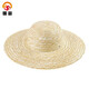 慎固 防曬遮陽(yáng)麥稈草帽大檐農用采茶勞保太陽(yáng)帽 加密48.5-50CM 10頂可定制