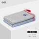 GGT日本超強(qiáng)吸水面巾柔軟不掉毛掉色兒童洗臉毛巾家用小方巾 山+魚（兩條方巾）