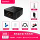 Esscitech 便攜式高清DVD影碟機藍牙音響一體機HDMI家用cd機兒童mp3英語(yǔ)光碟U盤(pán)播放器學(xué)習機FM收音機音箱 黑色藍牙款+2節18650充電電池 官方標配