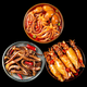 海盈養(yǎng)八爪魚熟食即食麻辣小海鮮罐頭爆辣大爆頭章魚足香辣魷魚須八抓魚 八爪+魷魚+海兔【3罐】