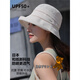GPHF日本和紙帽子女款夏季漁夫帽防紫外線(xiàn)遮陽(yáng)帽2024新款太陽(yáng)帽女 米白色 M（56-58cm）