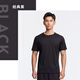 迪卡儂（DECATHLON）速干t恤男夏訓(xùn)練休閑寬松透氣健身跑步速干衣短袖MSJT 經(jīng)典黑(新老款隨機(jī)發(fā)貨) L （歐碼偏大）
