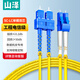 山澤(SAMZHE) 電信級光纖跳線LC-SC(UPC) 單模雙芯 阻燃低煙無鹵光纖入戶線 收發(fā)器尾纖10米G1-LCSC10