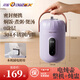 雙狐煮粥神器電燉鍋迷你電煮飯鍋電燉杯隔水燉盅全自動(dòng)熬粥燉湯盅快速煮粥鍋煲湯鍋 【不銹鋼內(nèi)膽】淡雅紫整機(jī)+燉盅 1.4L