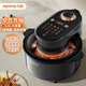 九陽(yáng)（Joyoung）5.5L大容量可定制口感智能家用空氣炸鍋 雙層烤架不用翻面8分鐘速熱蒸汽嫩烤無(wú)油不粘多功能電炸鍋 可定制口感 5.5L 【雙層烤架】