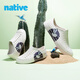 Native印花Bloom洞洞鞋瀕危動(dòng)物系列男女兒童親子洞洞鞋情侶戶(hù)外沙灘鞋 豆腐白|蜂鳥(niǎo) 39 （245mm）