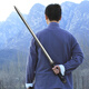 嵩山寶劍霜明唐劍 花紋鋼寶劍八面劍裝飾武俠風(fēng)角色扮演冷兵器刀劍未開刃 基礎(chǔ)：高錳鋼-雞翅木-合金裝