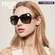 帕莎（Prsr）太陽(yáng)鏡女復古墨鏡偏光遮陽(yáng)開(kāi)車(chē)眼鏡可配近視鏡片T60017 經(jīng)典黑T020-p43（高清偏光）