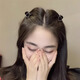 媞陌迷你愛(ài)心小抓夾發(fā)夾新款女公主頭夾子碎發(fā)劉海側(cè)邊固定鯊魚(yú)夾發(fā)卡 愛(ài)心抓夾  一對(duì) A23-202