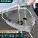 拜杰三角水槽過(guò)濾網(wǎng)不銹鋼廚房用具多功能下水道剩菜殘渣漏置物架