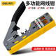 得力（deli）臺式網(wǎng)線(xiàn)鉗電話(huà)水晶頭壓線(xiàn)鉗 雙用壓剝剪鉗設計電腦電話(huà)線(xiàn)壓接 /三合一/可壓接七類(lèi)水晶頭
