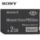 索尼（SONY）Memory Stick PRO DUO内存卡 2G 索尼短棒记忆棒