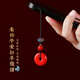 金石靈朱砂護身符平安扣汽車(chē)鑰匙扣掛墜手機鏈包包掛件本命年送生日禮物 朱砂平安扣手機鏈