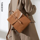 艾吉貝七夕真皮雙肩包包小眾設計師潮女士時(shí)尚夏小背包英倫風(fēng)雙肩包 棕色