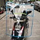 三沐簡(jiǎn)舍電動(dòng)車(chē)擋風(fēng)被加長(cháng)電動(dòng)車(chē)擋風(fēng)板高清透明踏板摩托單車(chē)電動(dòng)車(chē)擋風(fēng)被 u藍（擋風(fēng)板）