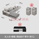 宣聽現(xiàn)貨布藝沙發(fā)簡約現(xiàn)代客廳沙發(fā)大小戶型簡歐實木沙發(fā)組合整裝家具 五人位+腳踏【乳膠版】+茶幾 免洗科技布（拍下備注顏色）