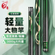 紅狼經(jīng)典湖庫版5H28調(diào)高釣重30斤大物竿鰱鳙竿巨鯉臺釣魚竿手竿 7.2m 【紅狼湖庫鰱鳙竿】