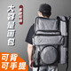 青竹畫(huà)材（CHINJOO） 美術(shù)畫(huà)袋畫(huà)包黑色加厚帆布藝考寫(xiě)生美術(shù)生專(zhuān)用素描畫(huà)板多功能雙肩大容量畫(huà)板 炫酷黑畫(huà)包【二代】