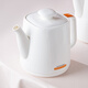 福吾至嘉白瓷超大茶壺2-3升耐用高溫有過(guò)濾孔泡茶壺冷水壺涼水壺客廳 國風(fēng) (牡丹壺)1680ML   橙色 1680ml 1L以上