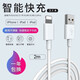 原奘 適用于蘋(píng)果ipad5 6 iphone14 13 12 11數據線(xiàn)充電線(xiàn)快充充電寶短線(xiàn) 6s/7/Plus/8/xr/max/pro手機 加長(cháng)線(xiàn)【2米】 手機平板ipad通用
