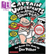 Captain Underpants #02: Attack of The Talking Toilets 內褲超人02（黑白版） 英文原版 故事圖畫(huà)書(shū) 幽默笑話(huà)