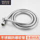 摩丹潔具（MODAN）摩丹花灑軟管1.5/2米淋浴器配件不銹鋼淋浴水龍頭軟管噴頭水管伸縮管 國標(biāo)鍍鉻色淋浴軟管1.5M