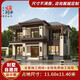 村小墅新中式農(nóng)村自建房設(shè)計(jì)圖二層別墅設(shè)計(jì)圖紙鄉(xiāng)村房子別墅全套效果圖 2102257