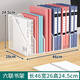 伊思家書架桌面收納置物架辦公桌文件架子課桌整理神器辦公室用品書立架 六聯(lián)書架白色