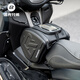 洛克兄弟踏板摩托車油箱包前置硬殼摩旅三角包NMAX PCX 佛沙 XMAX 黑色