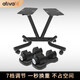AtivaFit 20kg純鋼啞鈴可調節重量家用健身器材男女通用多功能 20kg*2黑色+啞鈴架