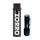 佐羅（ZORRO）防護(hù)噴膠 防衛(wèi)噴劑 女性防衛(wèi)防身神器防身迷你強(qiáng)光手電組合