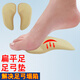 伊卡蔓成人扁平足矯正鞋墊足外翻硅膠高跟鞋腳心墊女足弓塌陷支撐器男款 加布款S【30-38鞋碼】