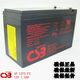 CSB蓄電池  GP1272 F2 12V7.2AH APC 內(nèi)置電池 UPS不間斷電源備用