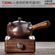 唐豐電陶爐煮茶器陶瓷水壺防燙側把家用煮茶壺茶具胡桃木茶爐泡茶專(zhuān)用 方悅+沁香煮茶壺
