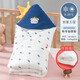 圣貝恩（sepeon）新生嬰兒抱被初生兒包被抱毯子寶寶被子包巾純棉產(chǎn)房春夏秋冬用品 王國【秋冬加厚-可脫膽】90*90cm