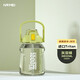 恩爾美（nRMEi）塑料杯Tritan材質(zhì)水杯子大容量男便攜戶(hù)外健身吸管太空杯運動(dòng)水壺 1000ML綠色
