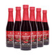 林德曼/Lindemans 比利時(shí)進(jìn)口果味女士酒精釀啤酒水果味啤酒 林德曼櫻桃250ml*6瓶