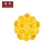 御邪黃金蓮花轉(zhuǎn)運(yùn)珠路路通足金999黃金手鏈串珠配件 黃金蓮花：0.3g-0.35g