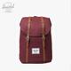 Herschel赫行 中國限定款retreat雙肩包大號書(shū)包戶(hù)外出行 絳紅色 19.5升