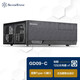 銀昕（SilverStone）GD09B HTPC機箱 支持CEB.ATX主板/正壓差/防盜 Type-C版 (G410GD09BC00020)